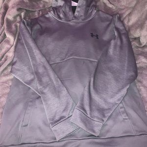 Mens under armour grey sweatshirt